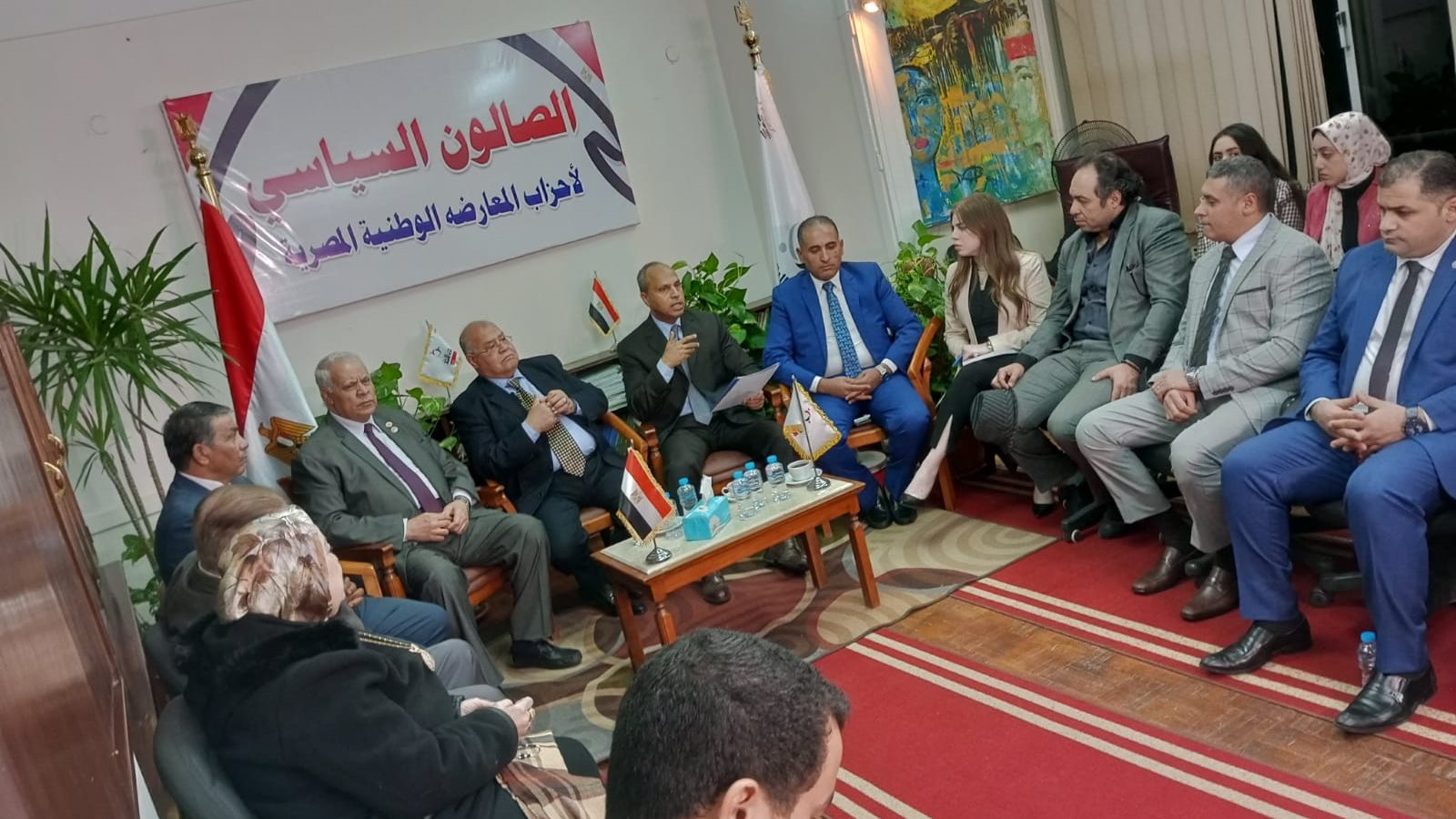 جانب من الصالون 