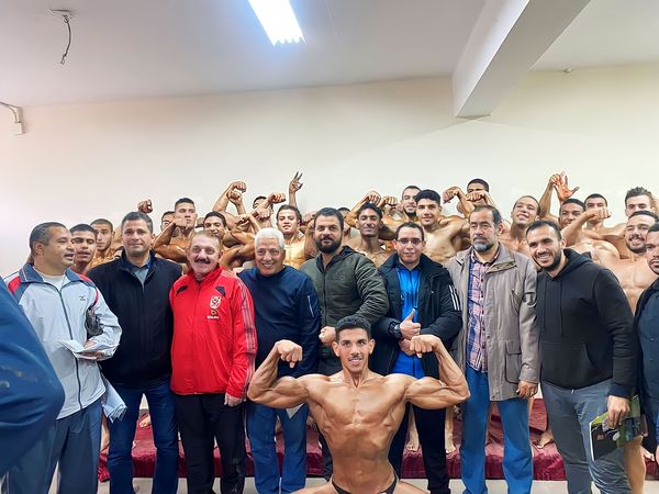 بطولة كمال الأجسام بجامعة الأزهر