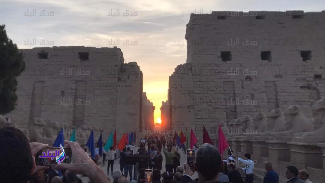 تعامد الشمس على معابد الكرنك