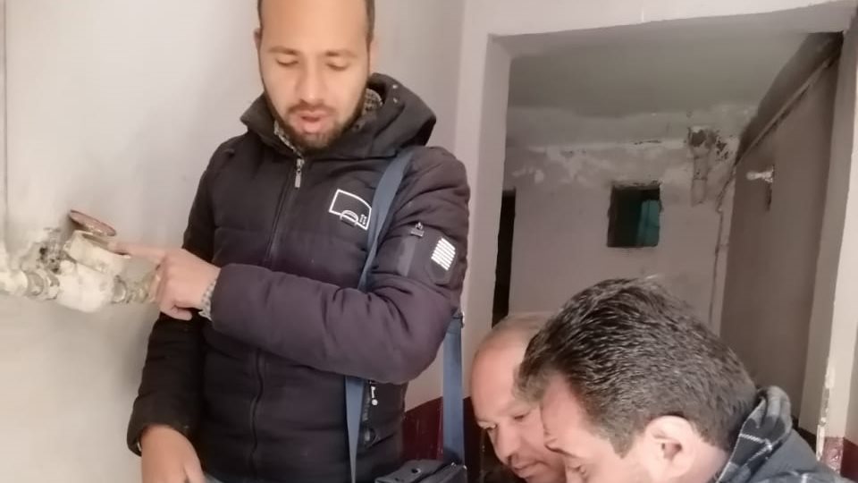 مراجعة عدادات المياه بأسيوط 