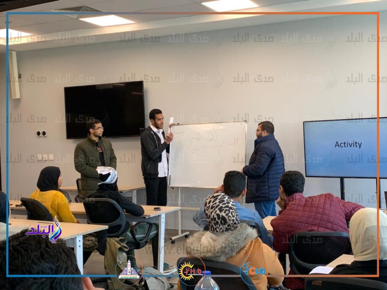 ورشة عمل بمركز الإبتكار وريادة الأعمال بجامعة عين شمس1