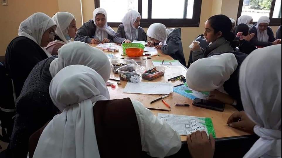 ورش عمل للرسم في شمال سيناء 