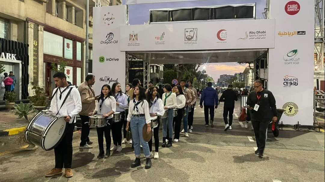 مشاركة طلائع الإسكندرية في الماراثون