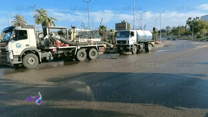 مياه شرب وصرف صحى القناة ترفع حالة الاستعداد 