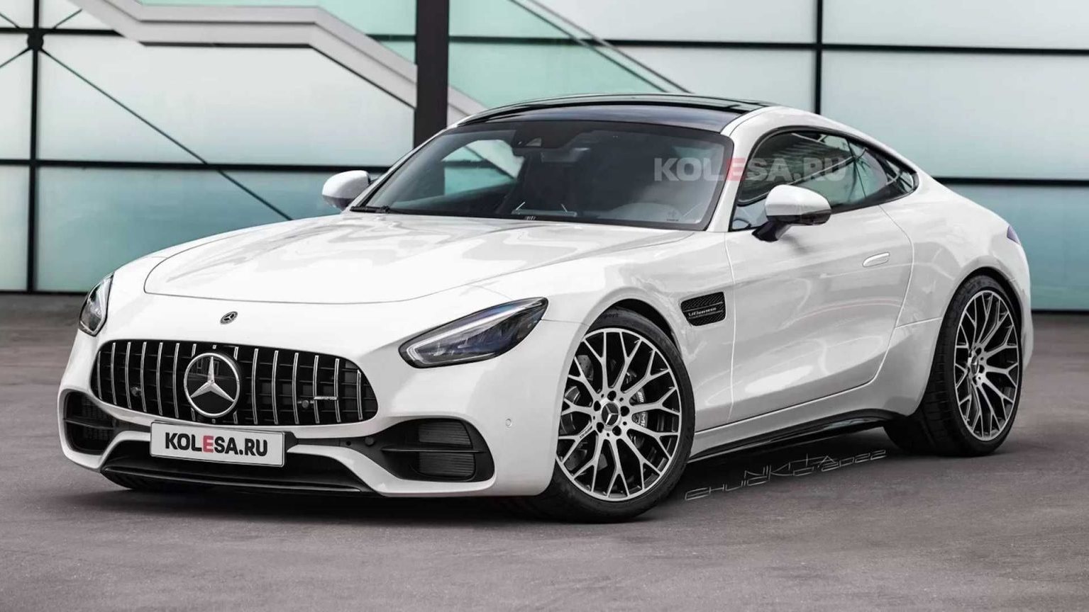 مرسيدس AMG GT كوبيه الجديدة