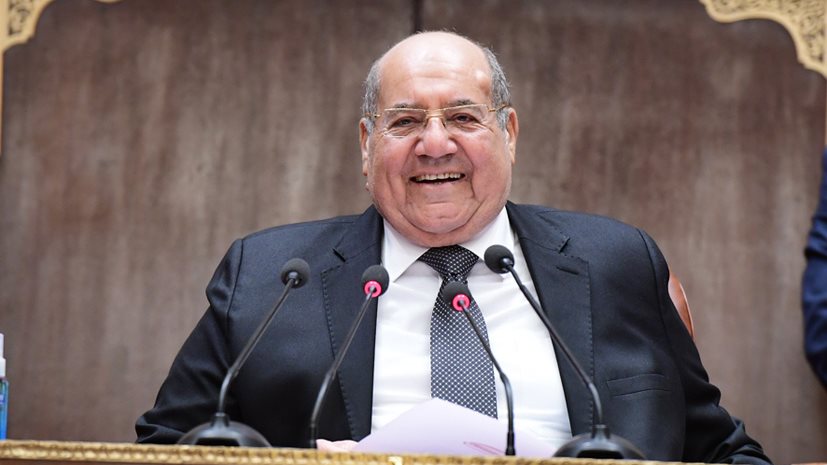 المستشار عبد الوهاب عبد الرازق رئيس مجلس الشيوخ