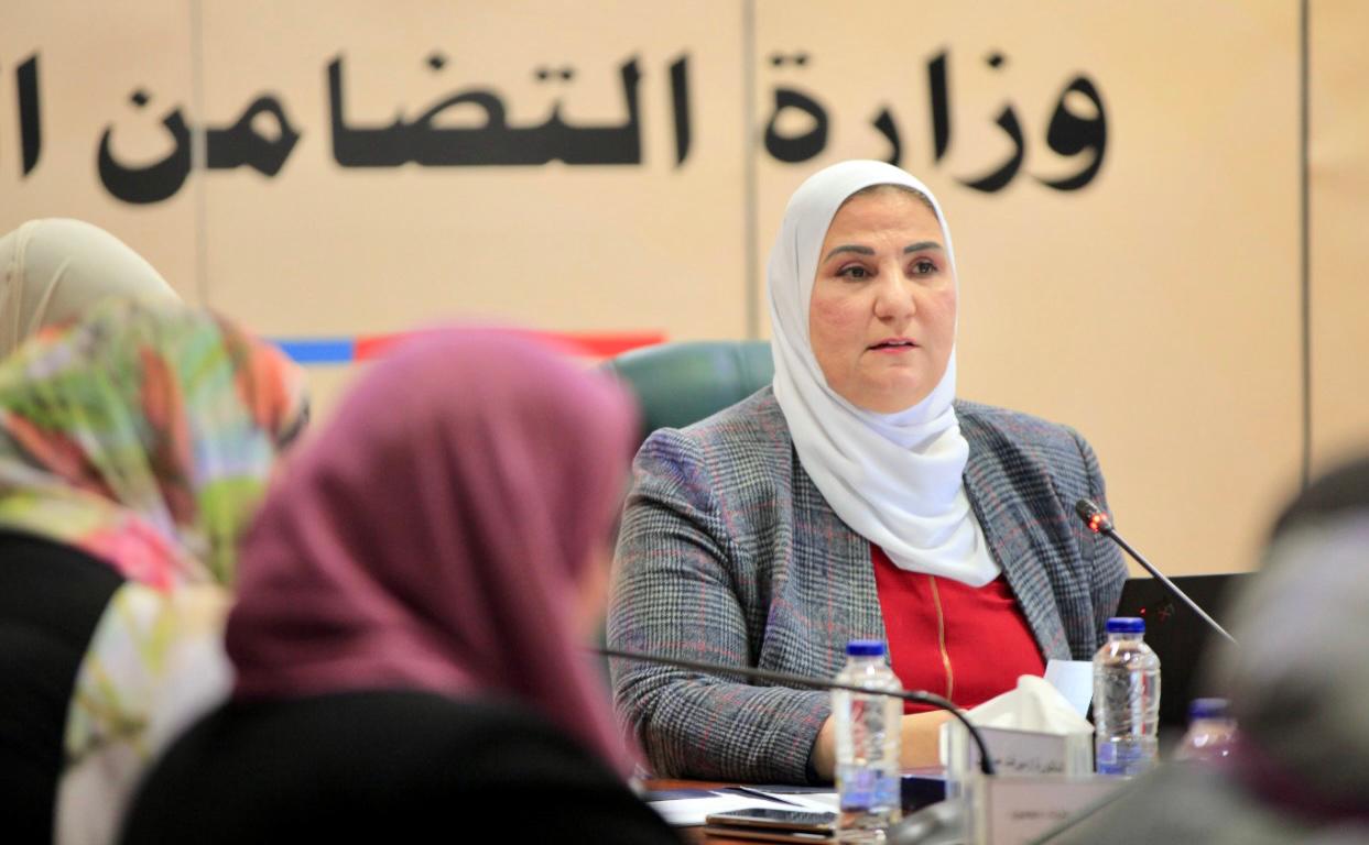 وزيرة التضامن الإجتماعى