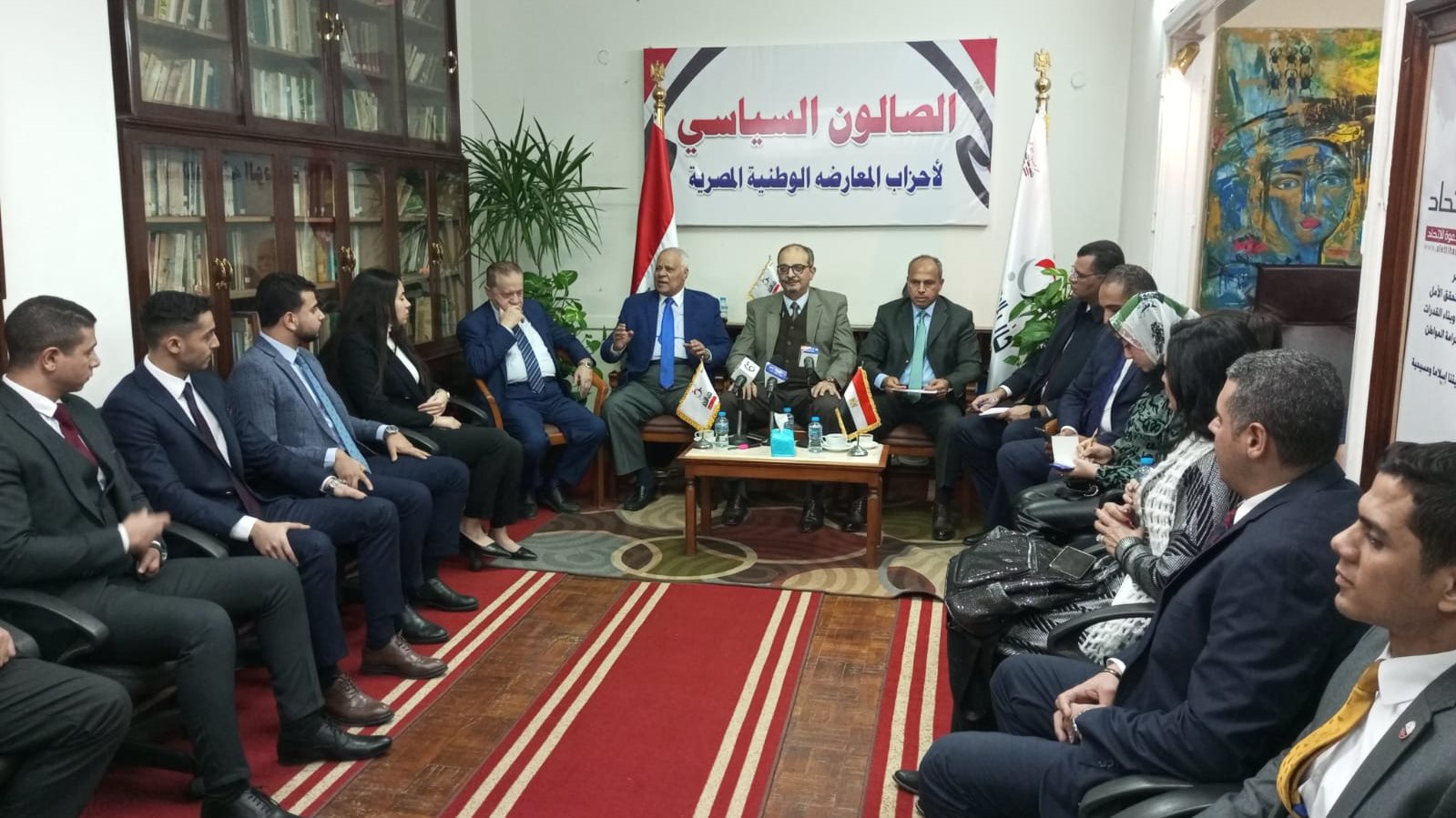 جانب من الصالون 