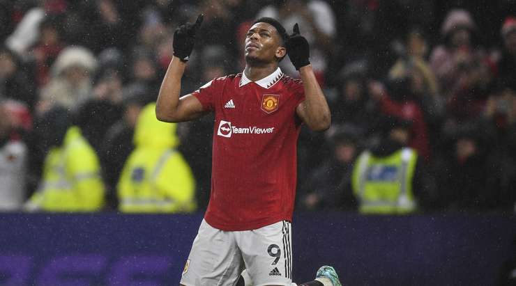 مارسيال مهاجم مانشستر يونايتد