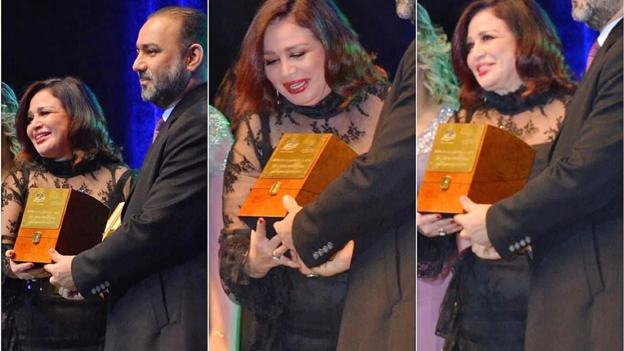 تكريم إلهام شاهين في العراق 