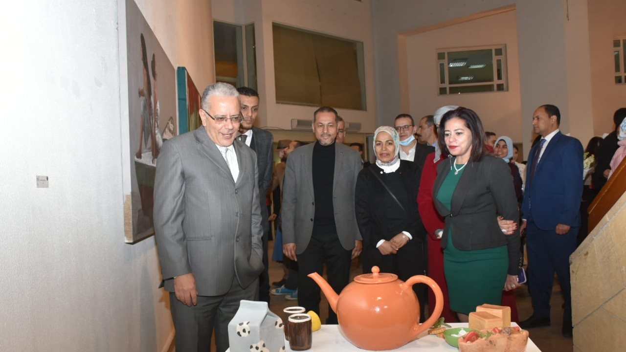 صالون الشباب بقصر الفنون بساحة دار الأوبرا