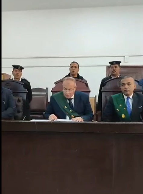 المستشار أسامة عبد المنعم سالم رئيس محكمة الجنايات المستشار أسامة عبد المنعم سالم رئيس محكمة الجنايات