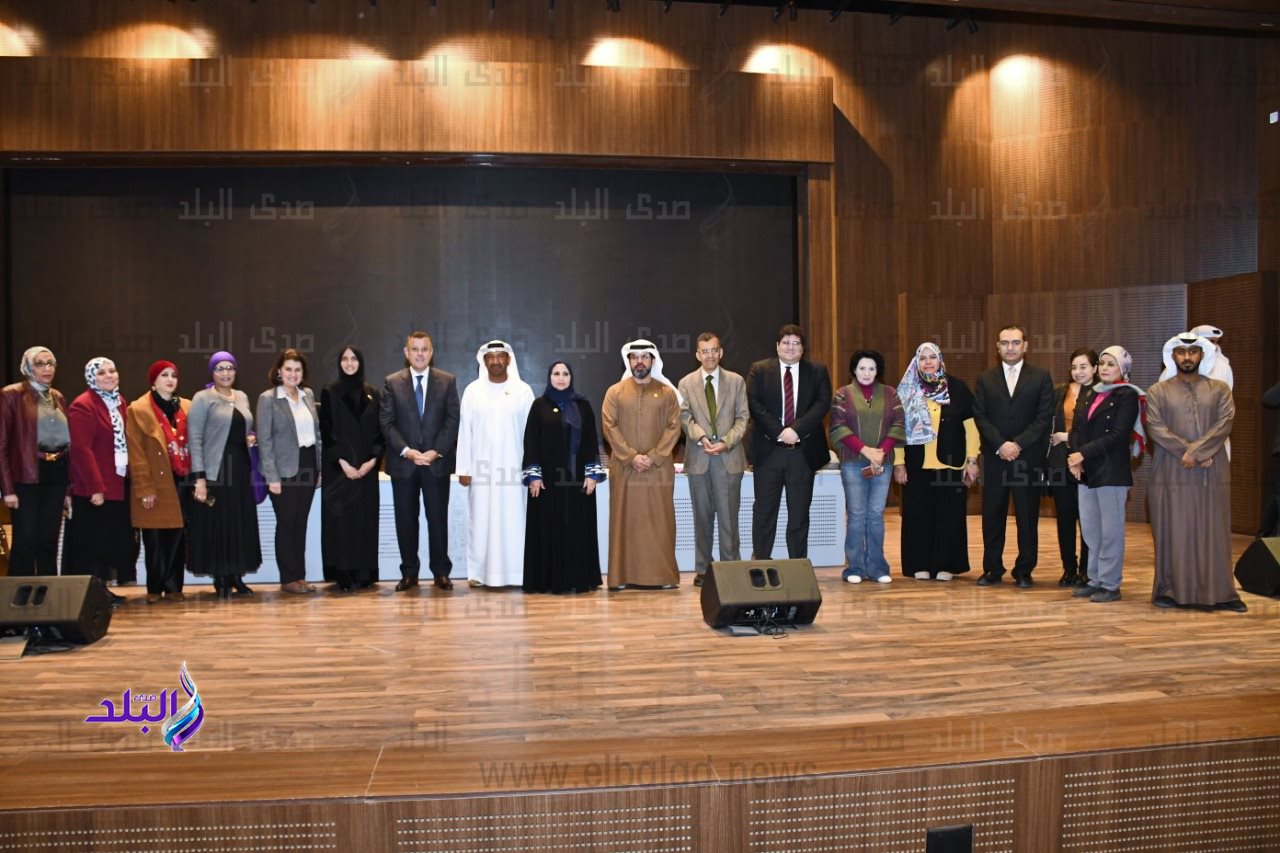 استقبال رئيس جامعة عين شمس لوفد جائزة خليفة التربوية