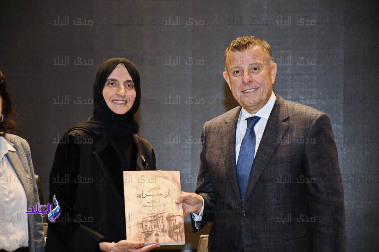 استقبال رئيس جامعة عين شمس لوفد جائزة خليفة التربوية