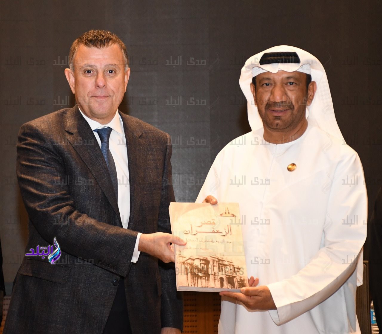 استقبال رئيس جامعة عين شمس لوفد جائزة خليفة التربوية