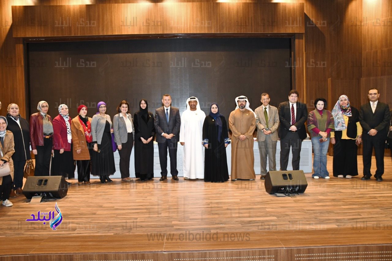 استقبال رئيس جامعة عين شمس لوفد جائزة خليفة التربوية