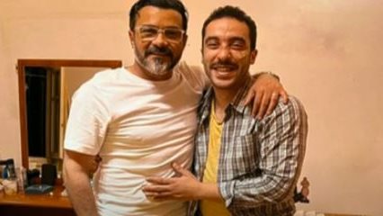 الفنان محمد رجب والفنان محمد المغربي 