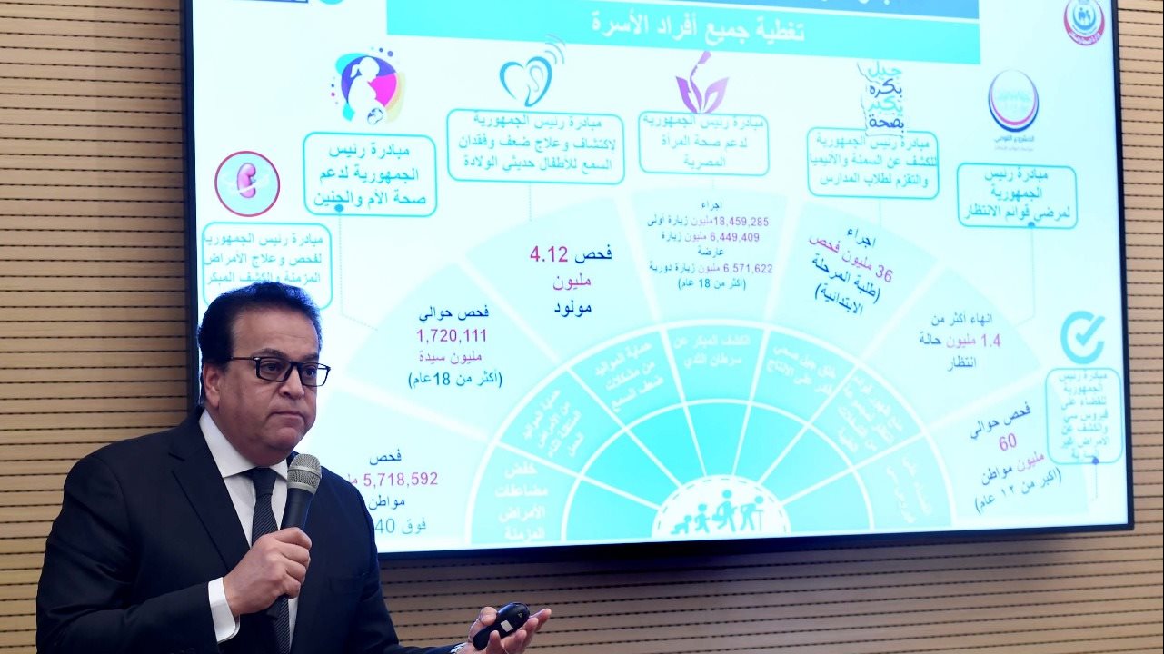 وزير الصحة والسكان   وزير الصحة والسكان