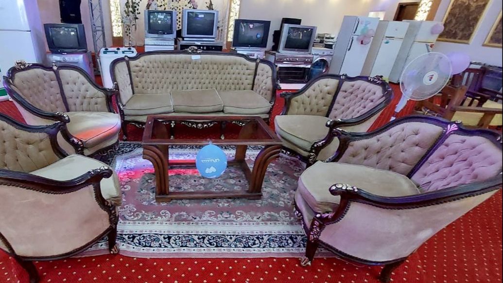 بعض الاجهزة الكهربائية التى تقوم بتوزيعها جمعية الاورمان