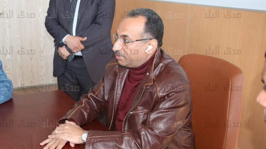 رئيس جامعة طيبة التكنولوجية يلتقي أعضاء مجلس اتحاد الطلاب