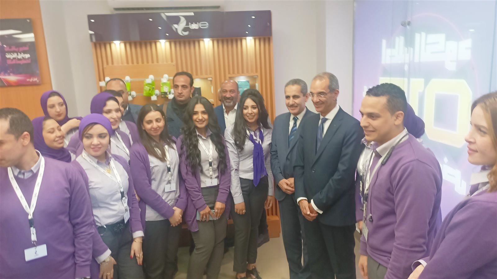 وزير الاتصالات وتكنولوجيا في جولة بالغربية 