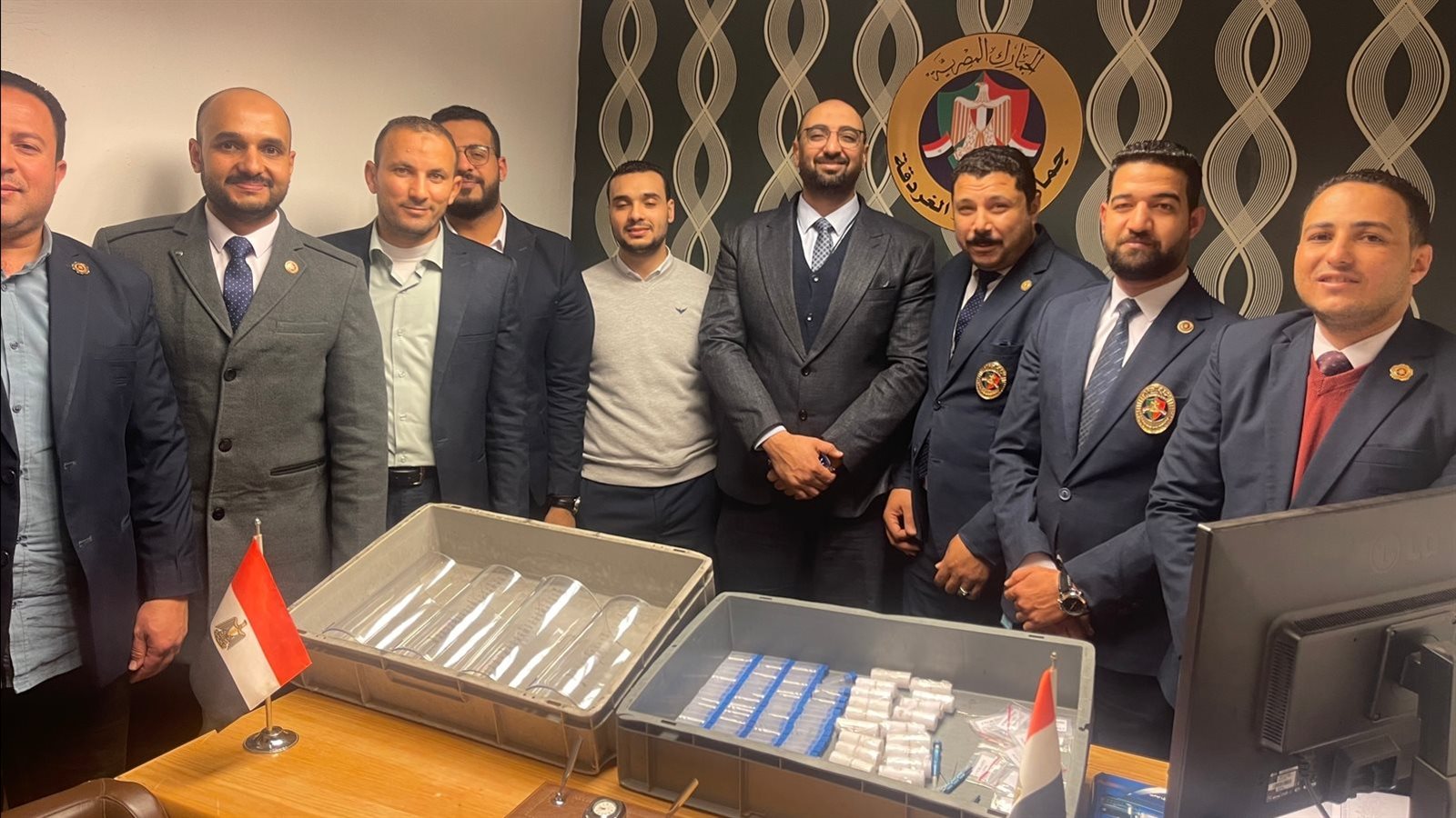 صورة من الضبطية 