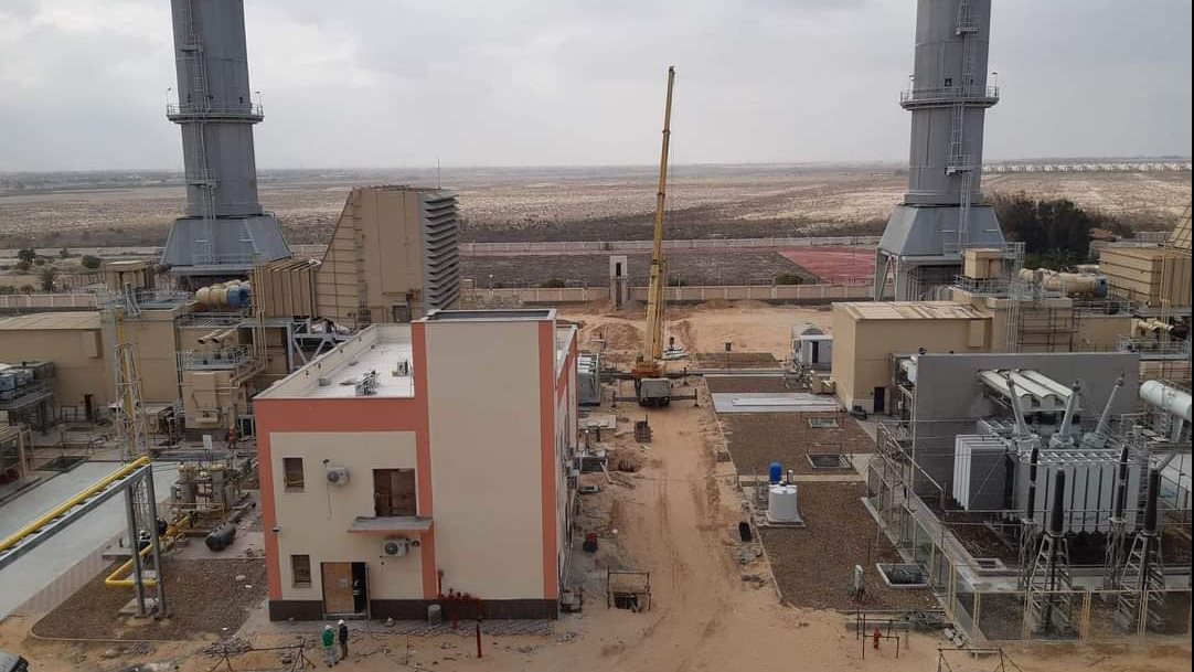 محطة الكهرباء البخارية بالعريش 