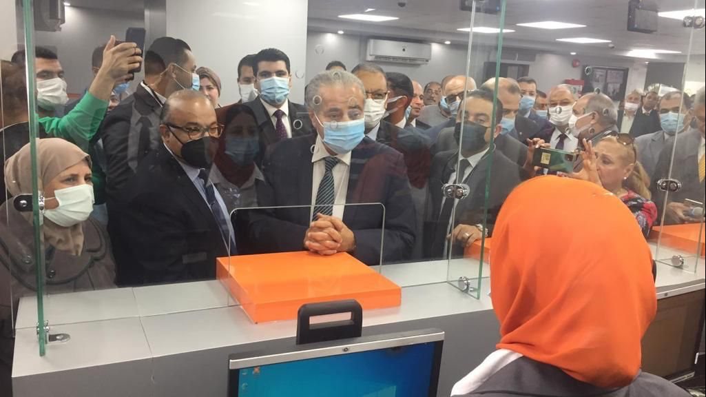 وزير التموين في مصلحة السجل التجاري