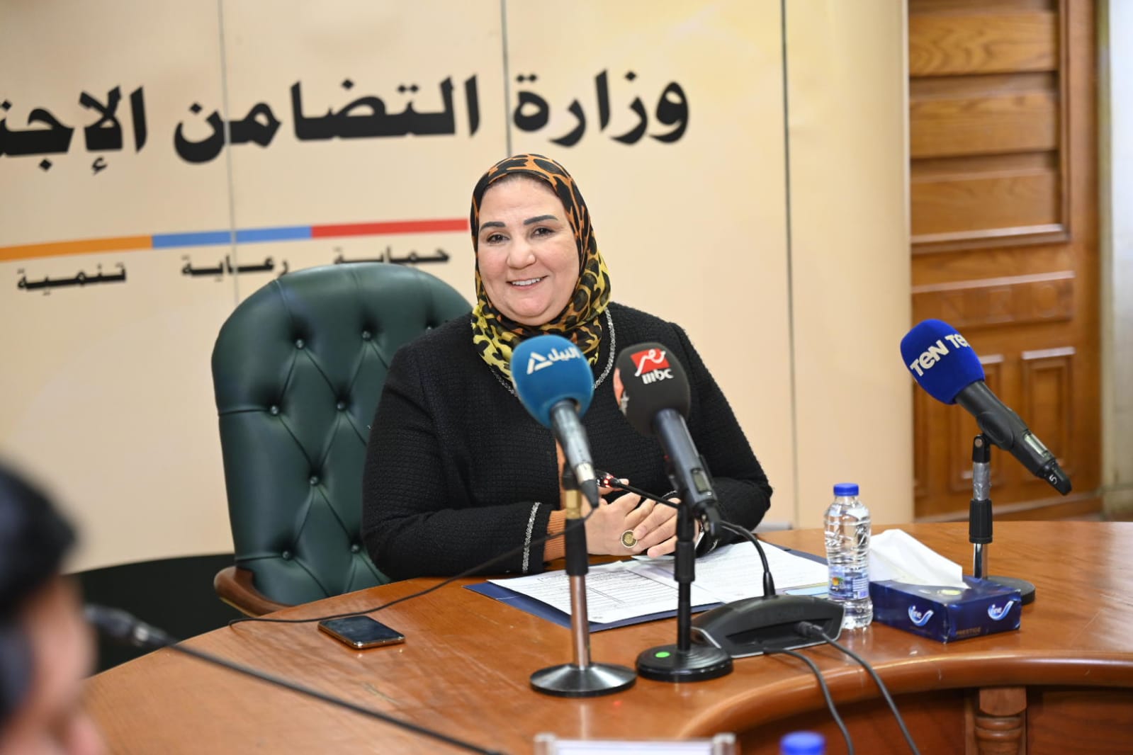 نيفين القباج وزيرة التضامن