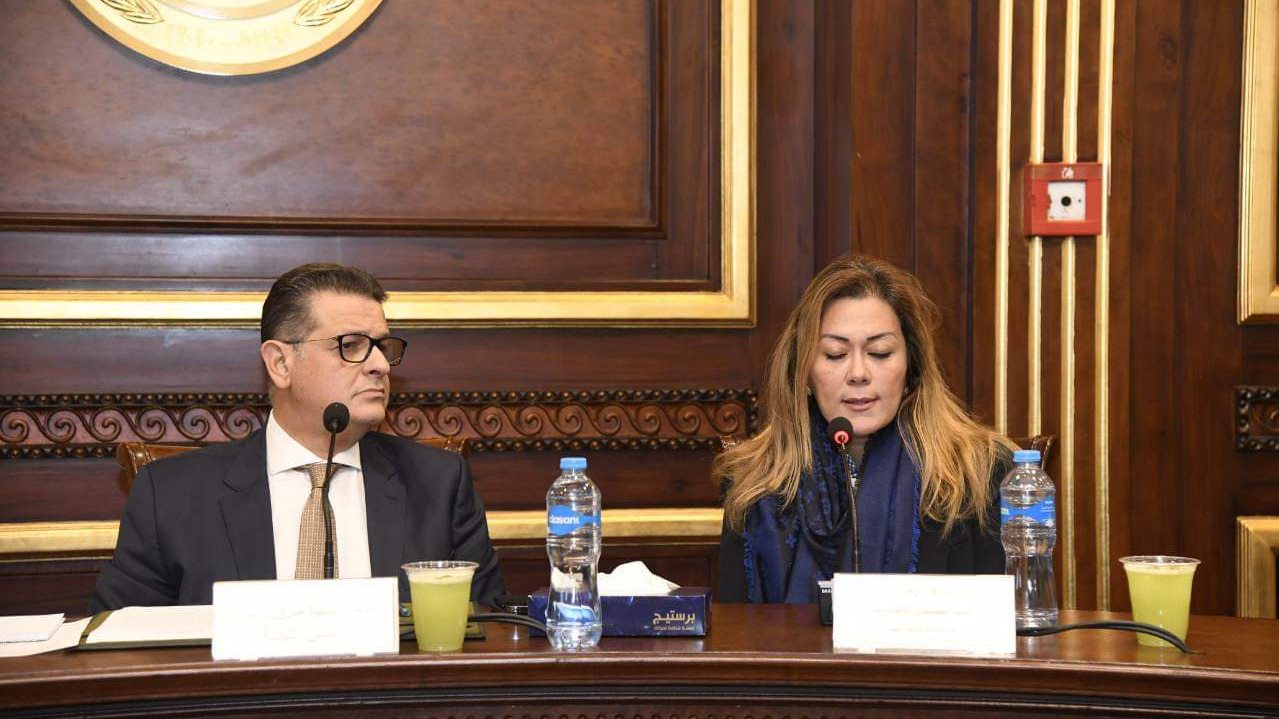 لجنة حقوق الانسان خلال اجتماعها اليوم