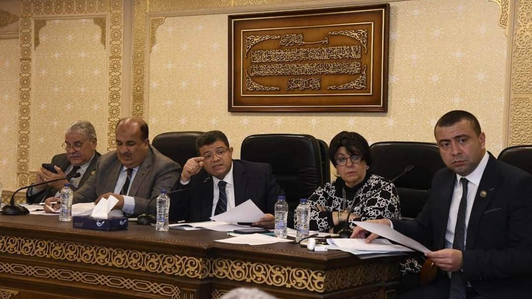 جانب من اجتماع اللجنة 