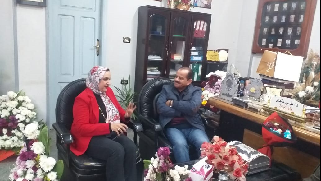 جانب من الزيارة