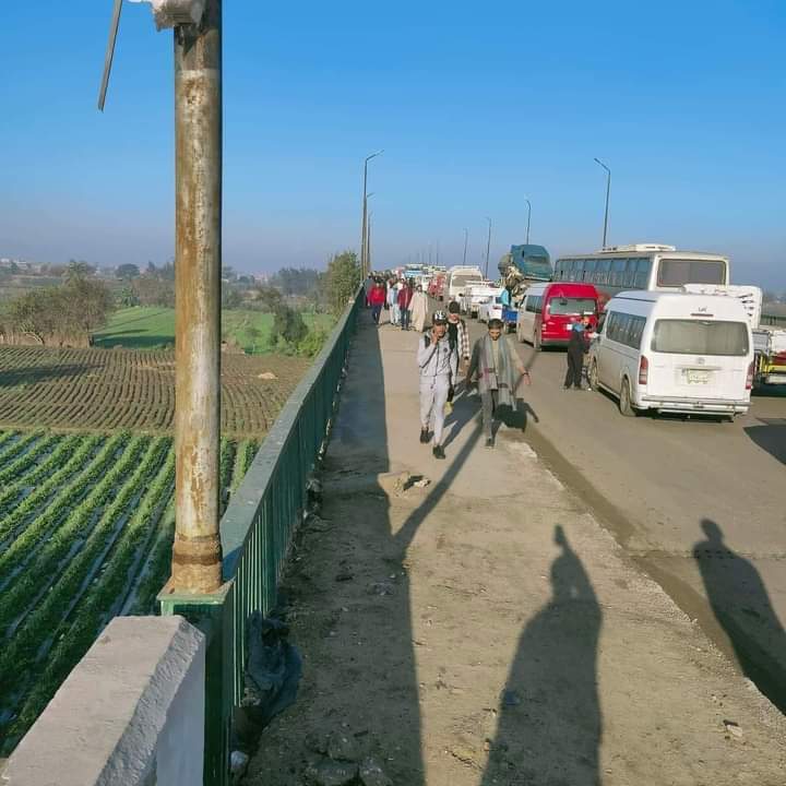 حادث تصادم في المنوفية