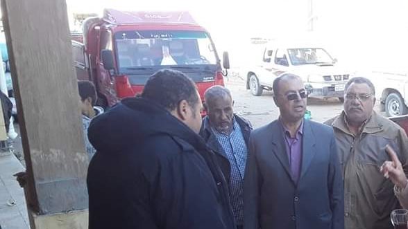 حملة رقابية علي محطات الوقود بالعريش