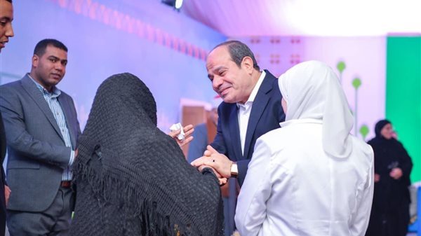 الرئيس في سوهاج 