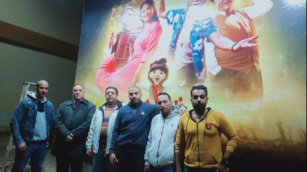 افتتاح سينما الشعب بالعريش