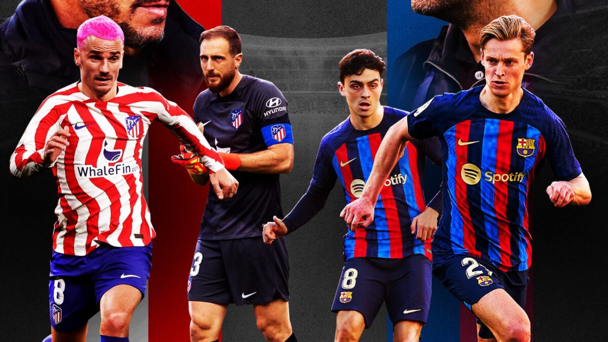 برشلونة ضد أتلتيكو مدريد