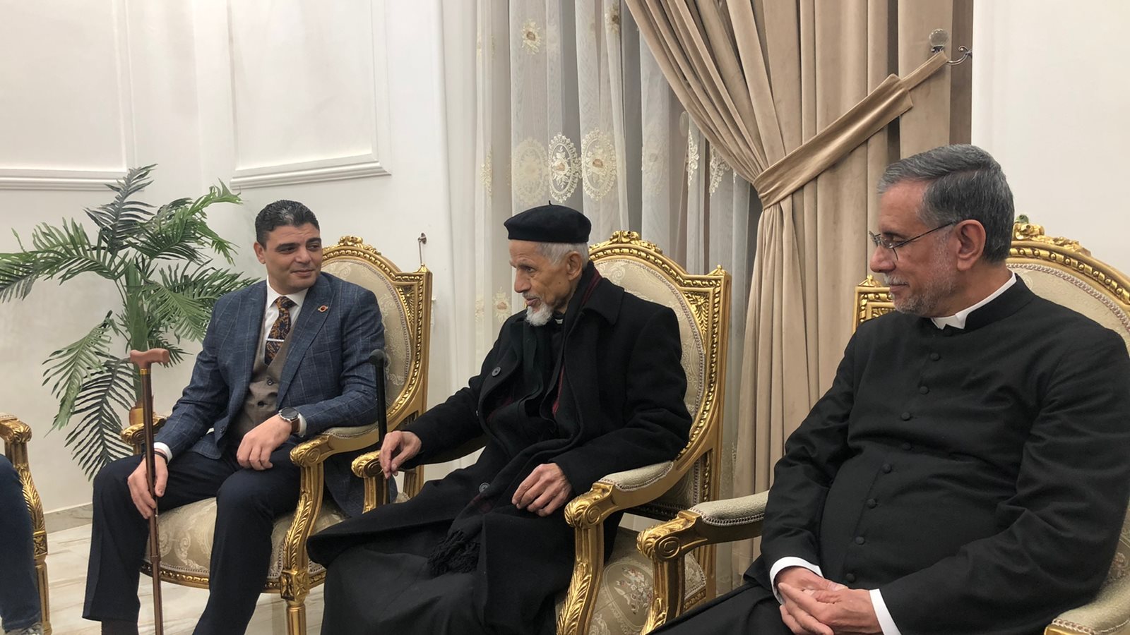 خلال الزيارة 