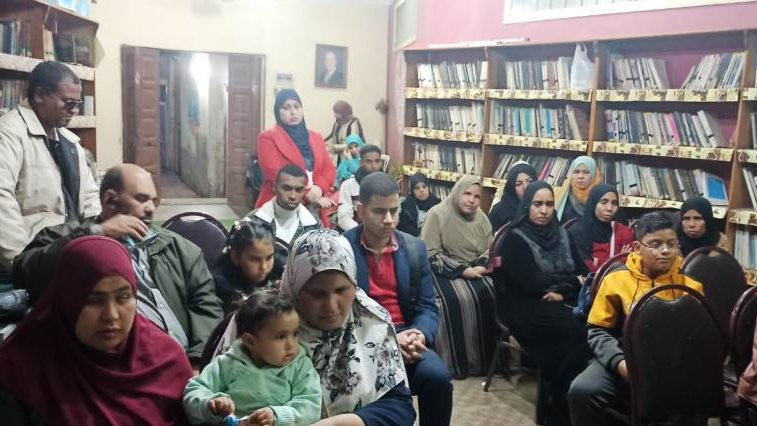 جلسات الدوار للمجلس القومى للمرأة بأسوان