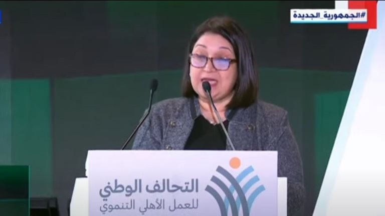 مارجريت صاروفيم رئيس قطاع التنمية فى الهيئة القبطية الإنجيلي