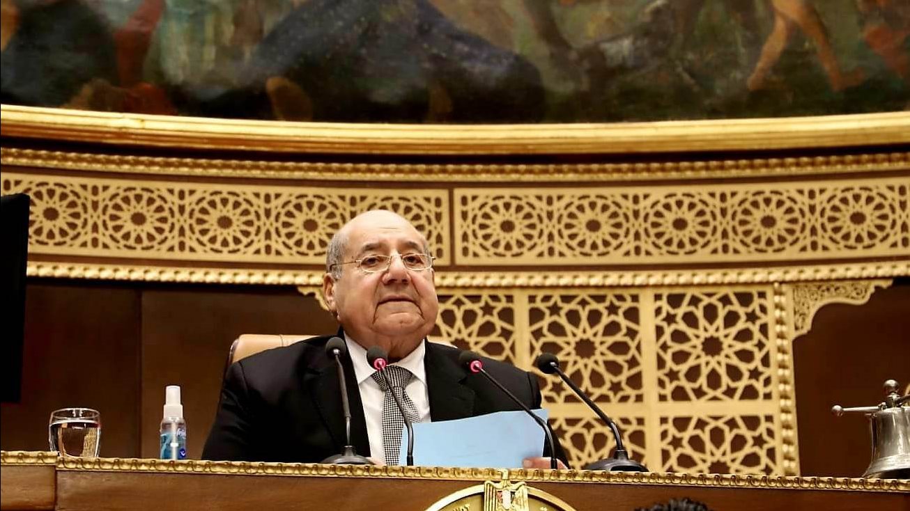 المستشار عبد الوهاب عبد الرازق ، رئيس مجلس الشيوخ