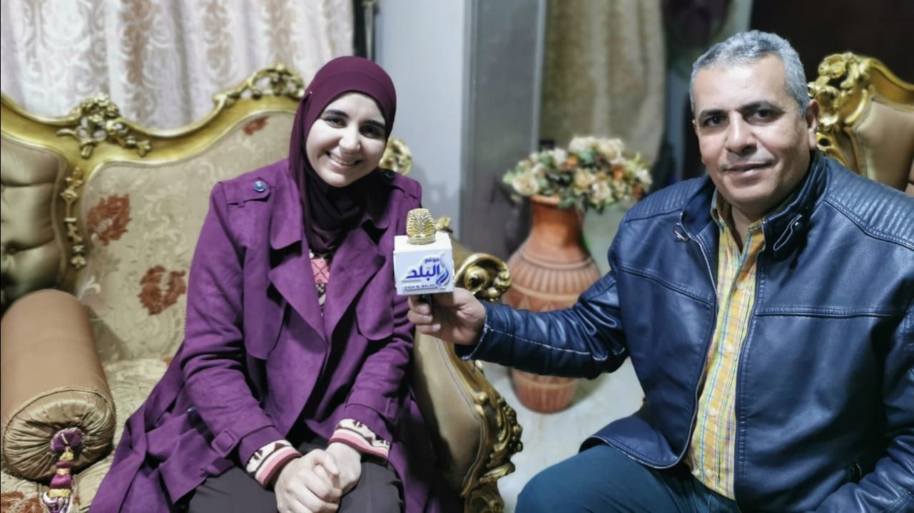 هناء أبو طالب مبادرة هتلاقي دواك مع مراسل صدى البلد