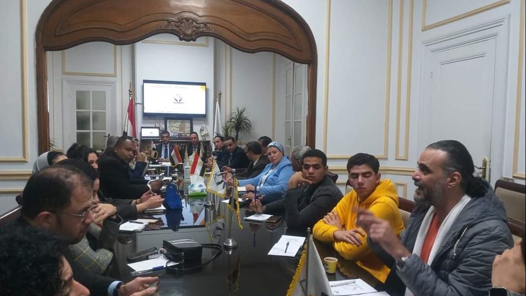 جانب من الاجتماع 