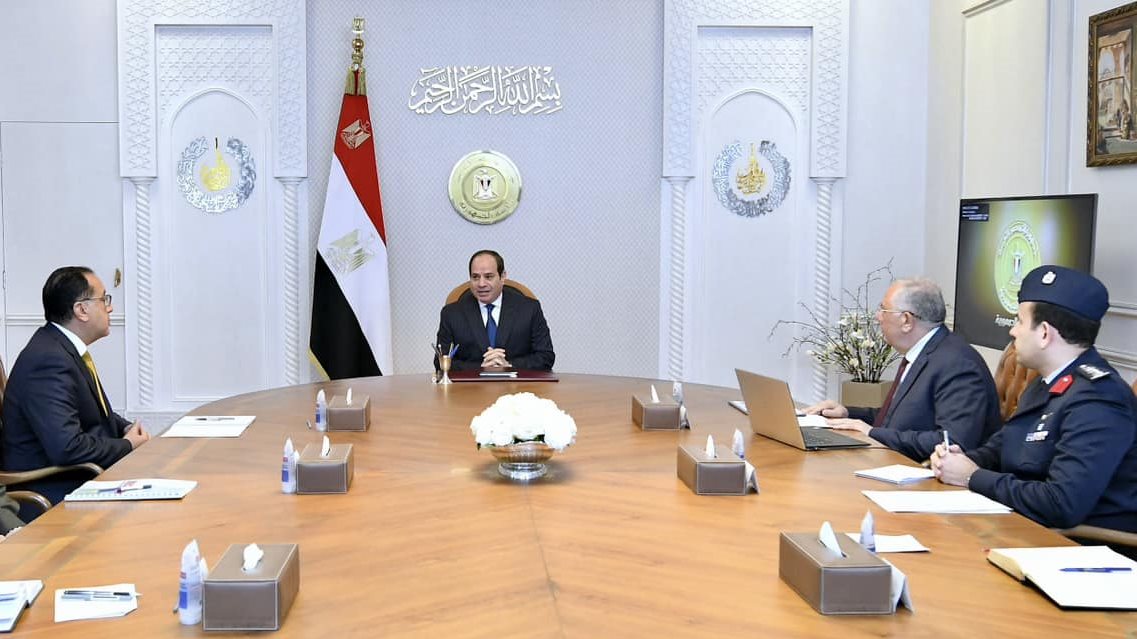 اجتماع الرئيس السيسي 