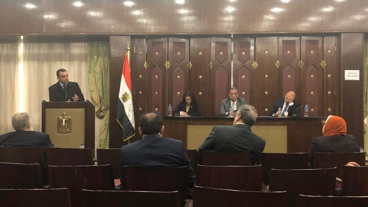 لجنة الثقافة خلال اجتماعها اليوم