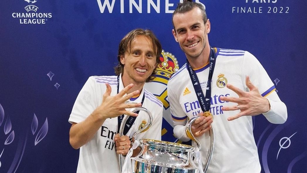 جاريث بيل ومودريتش