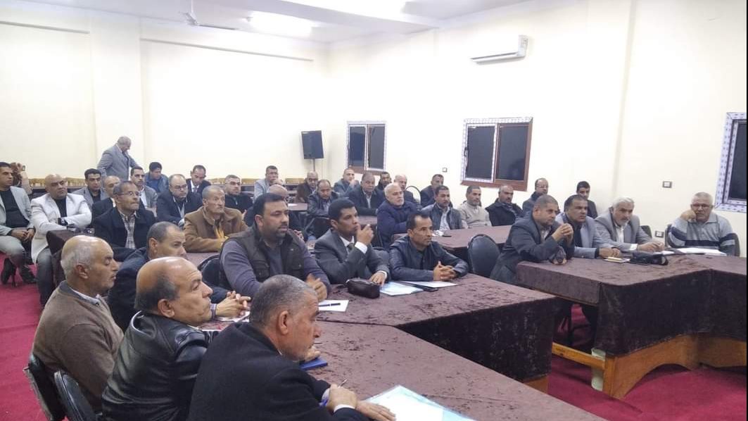 اجتماع تنفيذي مجلس مدينة بئر العبد 