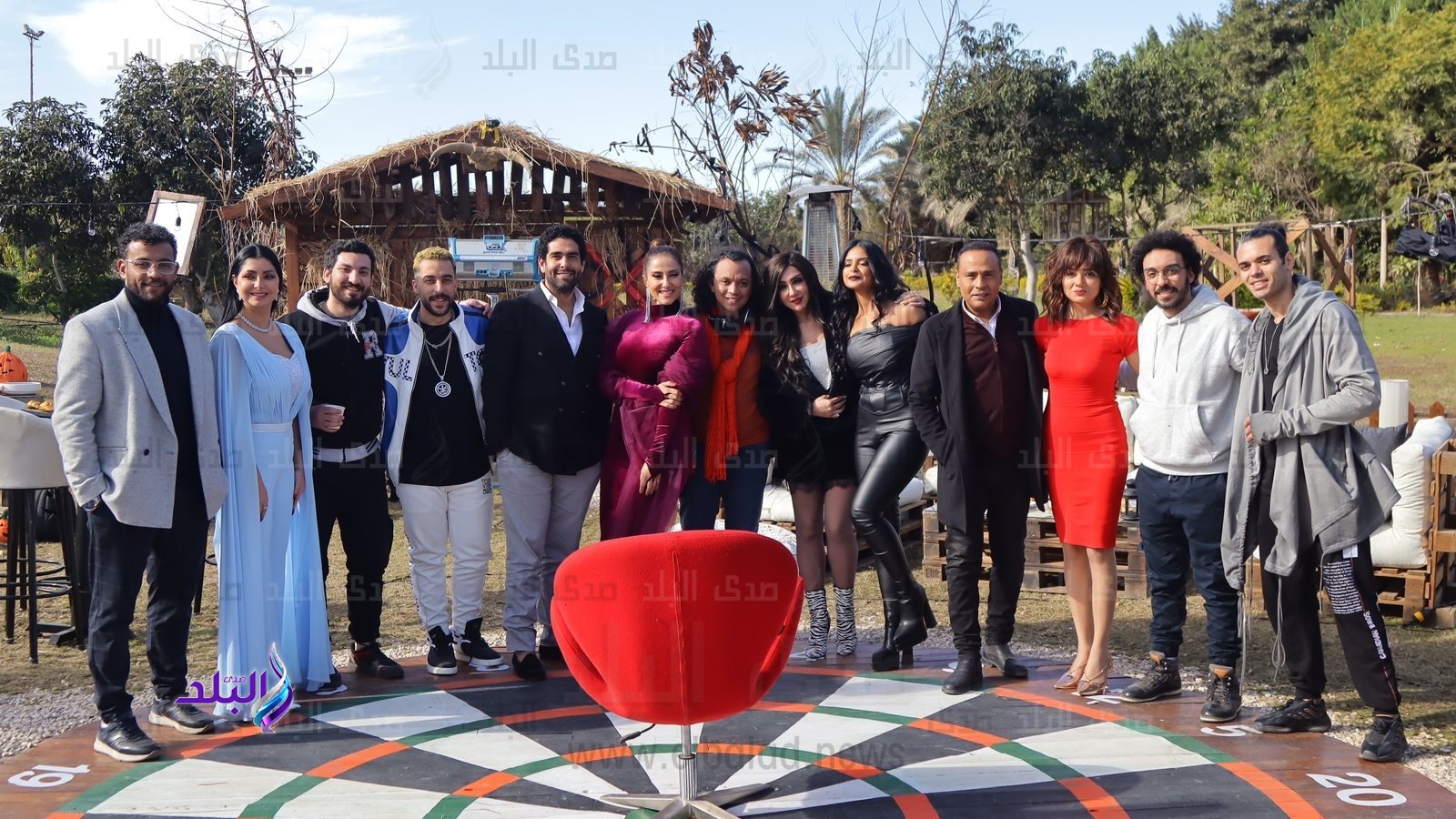 فريق عمل مسلسل "هابي هالوين" 