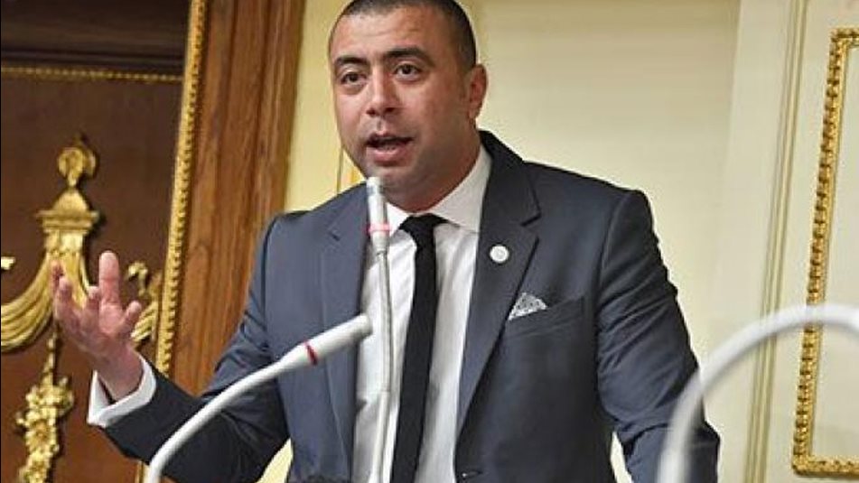 النائب احمد بهاء شلبي،رئيس الهيئة البرلمانية لحزب حماة الوطن