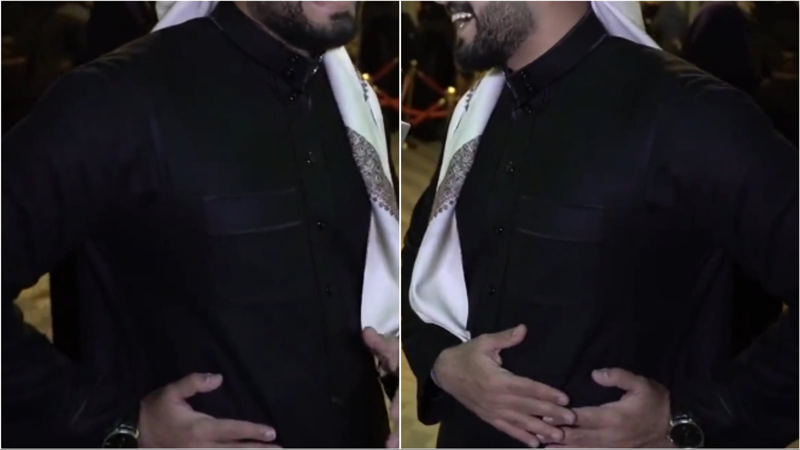 أحد جمهور حفل عبد المجيد عبد الله 